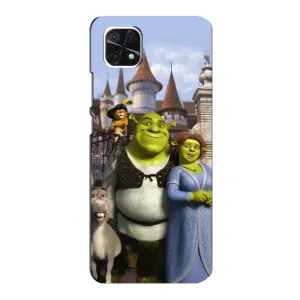 Чехол с мультфильмом Шрек на Samsung Galaxy A22 5G (Сказочные герои Шрека)