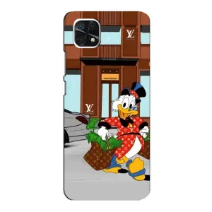 Чехлы для Samsung Galaxy A22 5G - Скрудж МакДак Louis Vuitton (PREMIUMPrint) (Скрудж ЛВ)