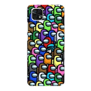 Чехол Амонг Ас для Samsung Galaxy A22 5G (AlphaPrint) (Убит)