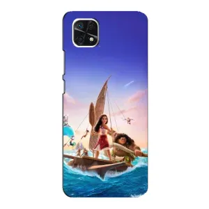 Чехол с мультфильмом Моана Samsung Galaxy A22 5G (Команда Ваяна Мауи)