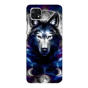 Захисні чохли для Самсунг Гелексі А22 5ДЖи (AlphaPrint) (ХІТ продаж) ВОВК (Вовк)