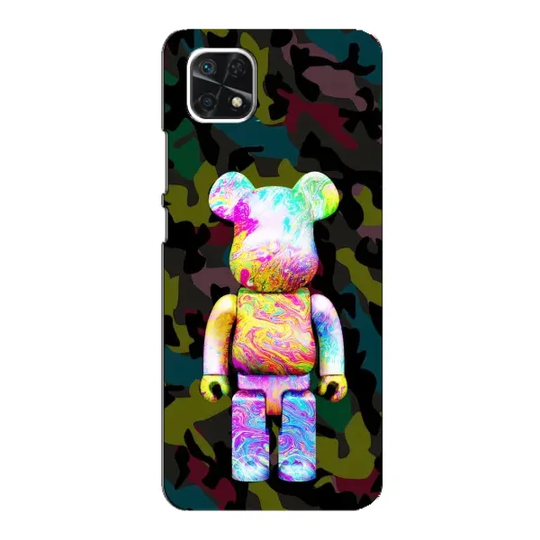 Чехол с принтом «Яркий Bearbrick» для Samsung Galaxy A22 5G Чехол с принтом «Яркий Bearbrick» для Samsung Galaxy A22 5G