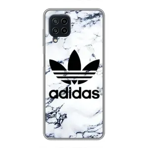 Чохли Адидас для Samsung Galaxy A22 (AlphaPrint) (Адідас на мраморі)