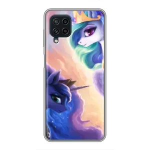 Чохол для Самсунг Галаксі А22 - (Єдинорожки - Новинки) (AlphaPrint) (Єдинорожки)