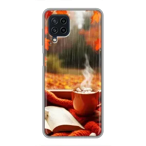 Чехол с принтом «Кофе и дождь» для Samsung Galaxy A22