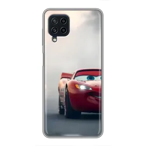 Силиконовый чехол Маквин для Samsung Galaxy A22 (Скоростной Маквин)