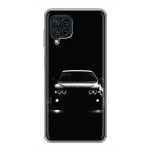 Чехол для Самсунг А22 - с принтом БМВ (AlphaPrint) (Машина BMW)