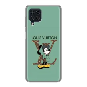 Чохли Луі Вітон для Samsung Galaxy A22 (AlphaPrint - LOUIS VUITTON) (Міккі Маус LV)