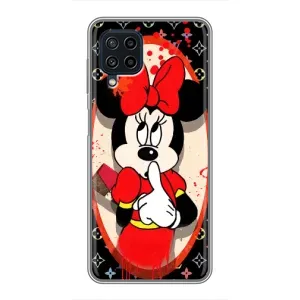 Чехол Disney Mouse Samsung Galaxy A22 (PREMIUMPrint) (Минни Маус ЛВ)