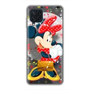 Чехол Disney Mouse Samsung Galaxy A22 (PREMIUMPrint) (Minni с бантиком)