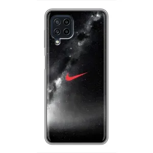 Чохол для Samsung Galaxy A22 - з принтом Найк (AlphaPrint) (Найк червоний)