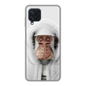 Чехлы с Обезьянами NFT для Samsung Galaxy A22 (AlphaPrint) (обезьяна NFT в тату)