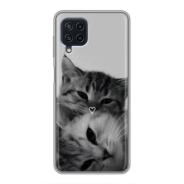 Чохол з принтом «Пара котів» для Samsung Galaxy A22 Чохол з принтом «Пара котів» для Samsung Galaxy A22