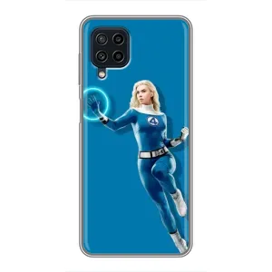 Чехол с принтом Фантастическая четверка для Samsung Galaxy A22 (Сью Сторм полет)