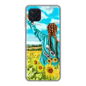 Чохол для Патріота України Samsung Galaxy A22 - (AlphaPrint) (Україночка)