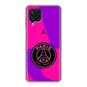 Чохли PSG для Samsung Galaxy A22 (AlphaPrint) (яскравий ПСЖ)