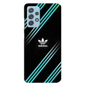 Чохли Адидас для Samsung Galaxy A23 (AlphaPrint) (Адідас з полосами)