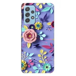 Чехлы с Цветами для Samsung Galaxy A23 (VPrint) (Цветочный дизайн)