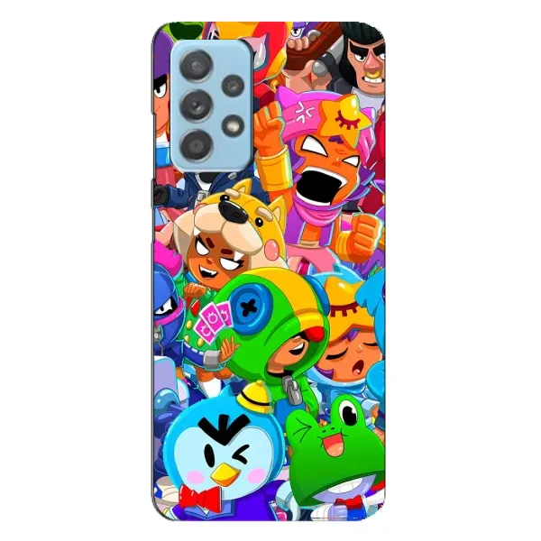 Чехол с принтом «герои Бравл Старс» для Samsung Galaxy A23