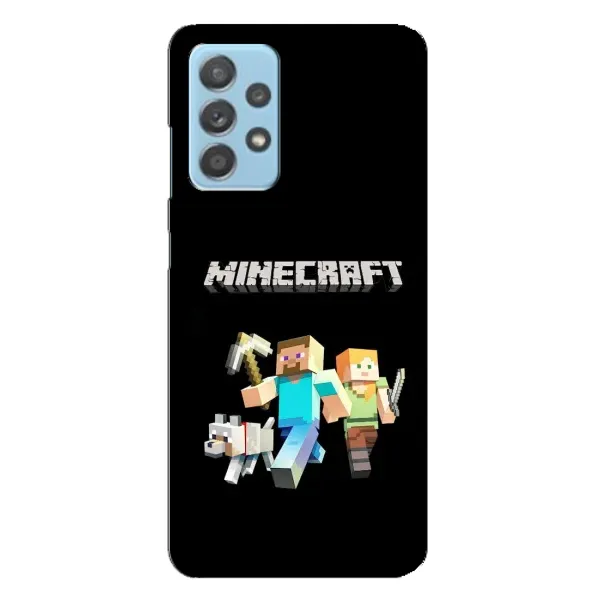 Чехол с принтом «герои Minecraft» для Samsung Galaxy A23