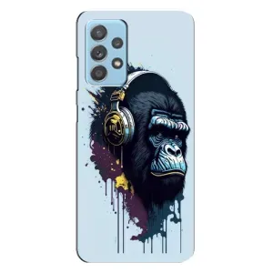 Чохол з принтом «Горила в навушниках» для Samsung Galaxy A23