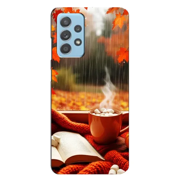 Чехол с принтом «Кофе и дождь» для Samsung Galaxy A23