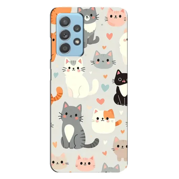 Чехол с принтом «Коллаж котов» для Samsung Galaxy A23 Чехол с принтом «Коллаж котов» для Samsung Galaxy A23
