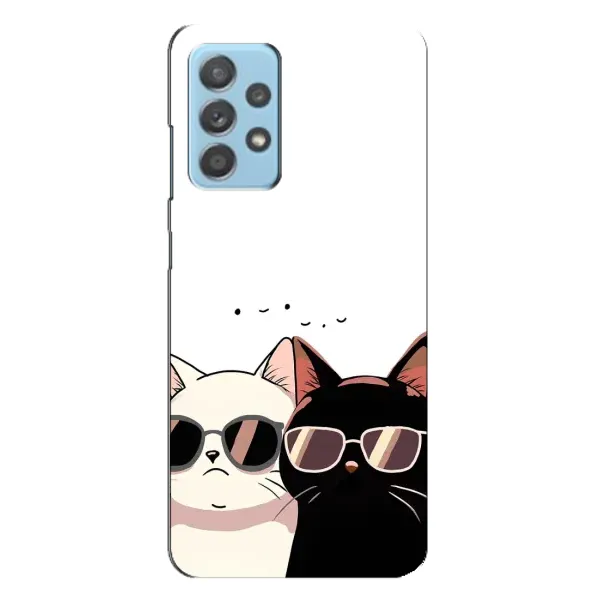 Чехол с принтом «Коты в очках» для Samsung Galaxy A23 Чехол с принтом «Коты в очках» для Samsung Galaxy A23