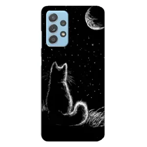 Чохол з принтом для Samsung Galaxy A23 (AlphaPrint) Модні коти