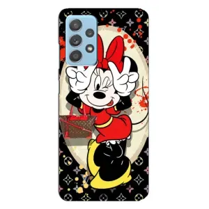Чехол Disney Mouse Samsung Galaxy A23 (PREMIUMPrint) (Минни peace)