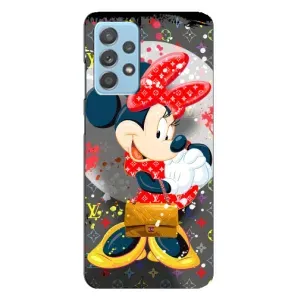 Чехол Disney Mouse Samsung Galaxy A23 (PREMIUMPrint) (Minni с бантиком)