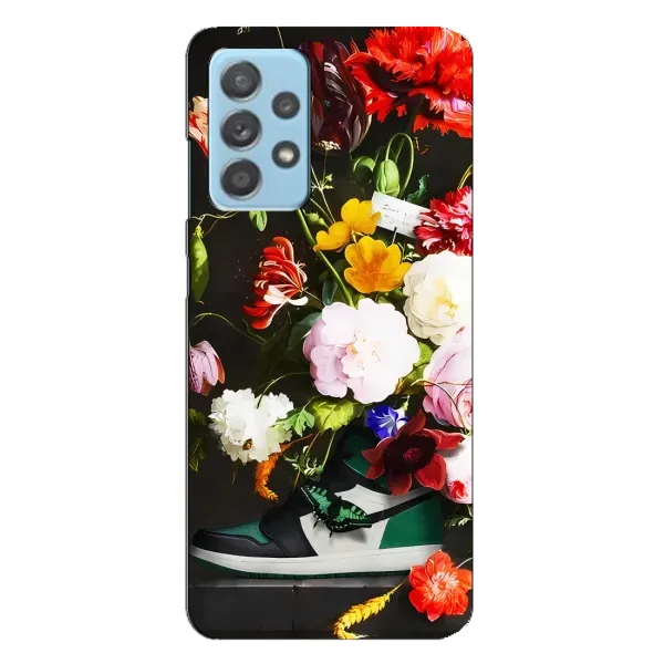Чехол с принтом «Nike цветы» для Samsung Galaxy A23 Чехол с принтом «Nike цветы» для Samsung Galaxy A23
