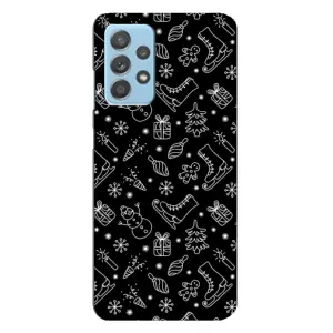 Новорічні, Святкові Чохли для Samsung Galaxy A23 - 2024 год (Новорічний фон)