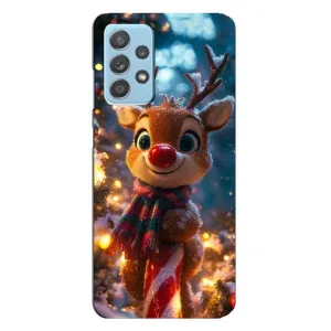 Чехол с принтом «Олень с шарфом» для Samsung Galaxy A23