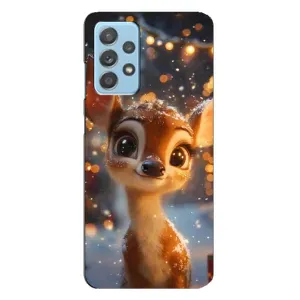 Чехол с принтом «Олененок среди гирлянд» для Samsung Galaxy A23