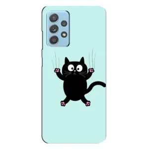 Чохол з принтом «Падаючий кіт» для Samsung Galaxy A23
