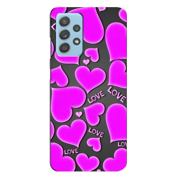 Чехол с принтом «Pink hearts» для Samsung Galaxy A23 Чехол с принтом «Pink hearts» для Samsung Galaxy A23
