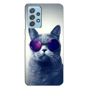 Чохол з принтом «Стильний кіт» для Samsung Galaxy A23