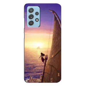 Чехол с мультфильмом Моана Samsung Galaxy A23 (Закат Ваяна)