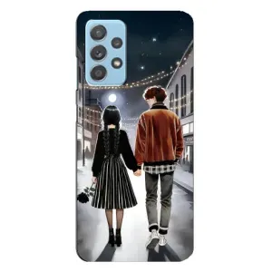 Чехол с дизайном Венздей 2 на Samsung Galaxy A23 (Уэнздей и Тайлер)