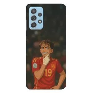 Чехол с футболистом Ламин Ямаль Samsung Galaxy A23 (Ямаль аниме)