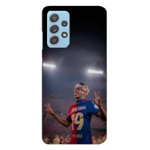 Чехол с футболистом Ламин Ямаль Samsung Galaxy A23 (Ямаль на стадионе)