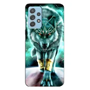 Захисні чохли для Самсунг Галаксi A23 (AlphaPrint) (ХІТ продаж) ВОВК