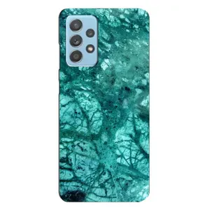 Мраморный чехол на Samsung Galaxy A23 (VPrint) (Зеленый мрамор)