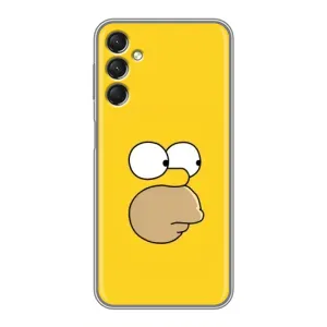 Чехол с Симпсонами для Samsung Galaxy A24 (VPrint) (Гомер)