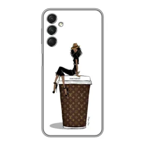Чохли Луі Вітон для Samsung Galaxy A24 (AlphaPrint - LOUIS VUITTON) (кава LOUIS VUITTON)