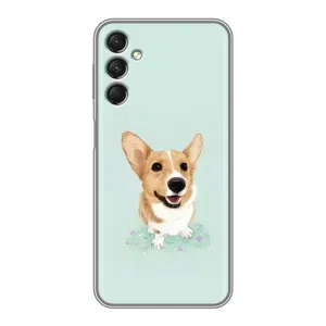 Чохли з собаками для Samsung Galaxy A24 (VPrint) (Коргі)