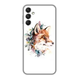 Чохли з картинкою Лисичка для Samsung Galaxy A24 (VPrint) (Лиса в квітах)