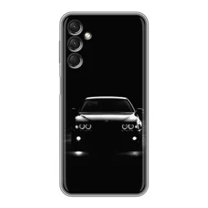 Чехол для Самсунг А24 - с принтом БМВ (AlphaPrint) (Машина BMW)