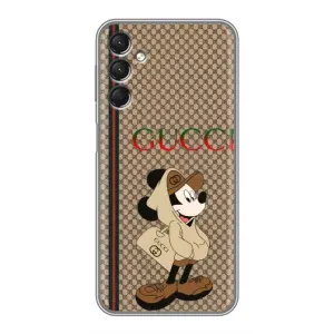 Чехлы ГУЧЧИ для Самсунг А24 (AlphaPrint) (Mickey GUCCI)